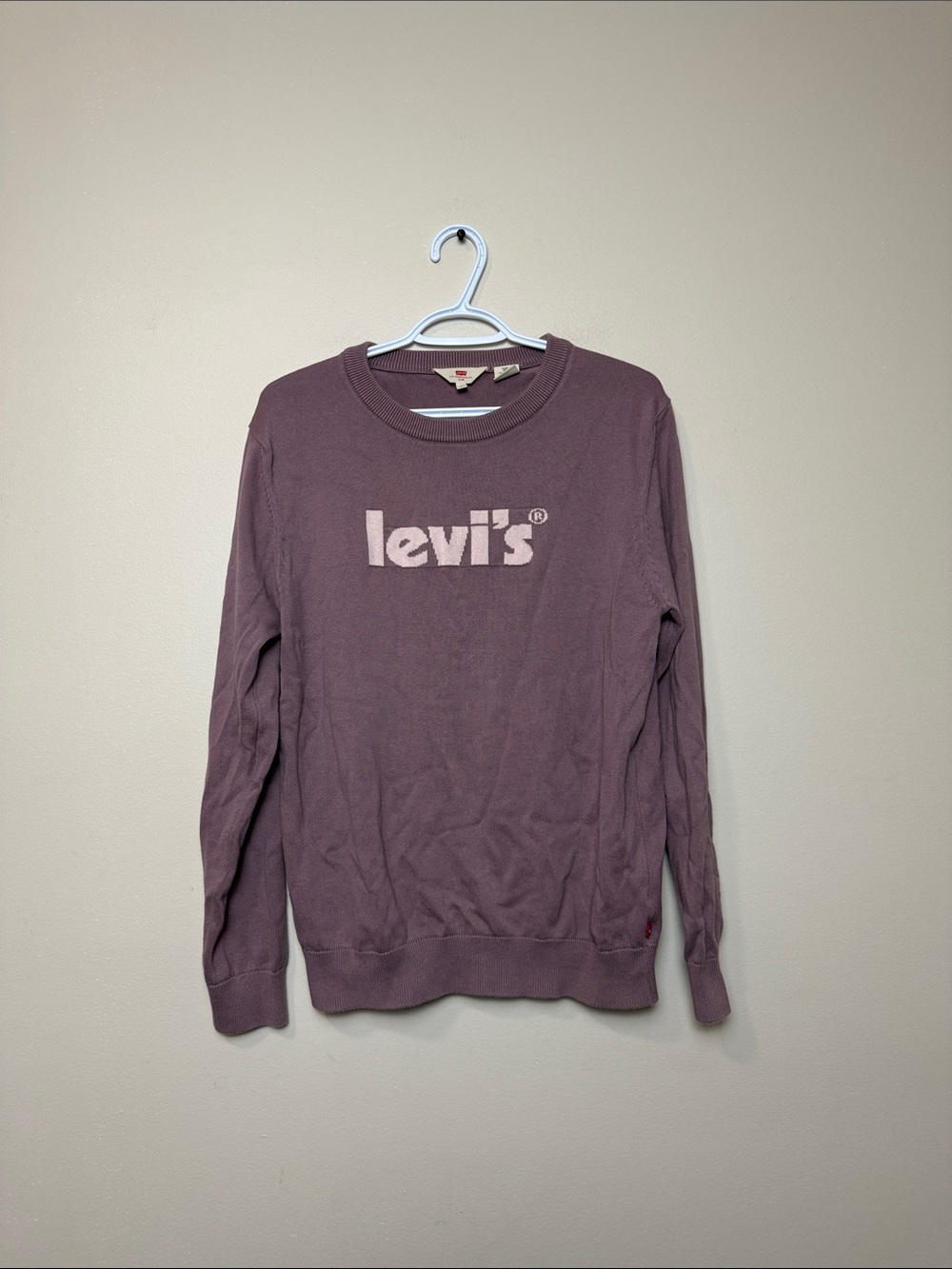 Levi's spellout Crewneck Sweatshirt size M
